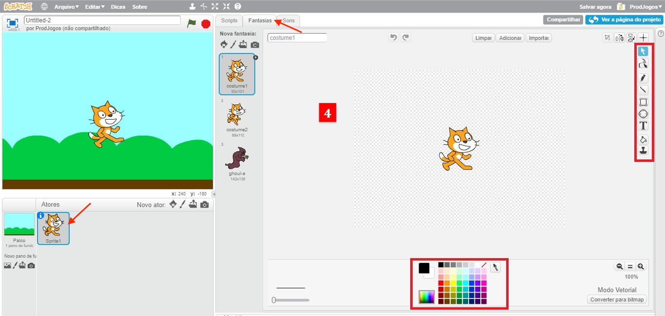 Scratch Crie Jogos Usando Programa O Visual