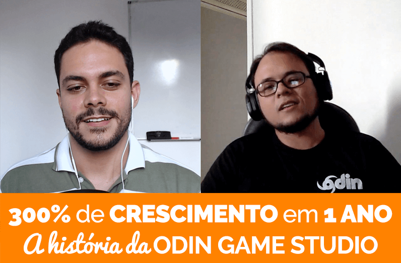 PDJ Show 20 - Empresa de Jogos Cresce 300% em 1 Ano: A História da Odin Game Studio