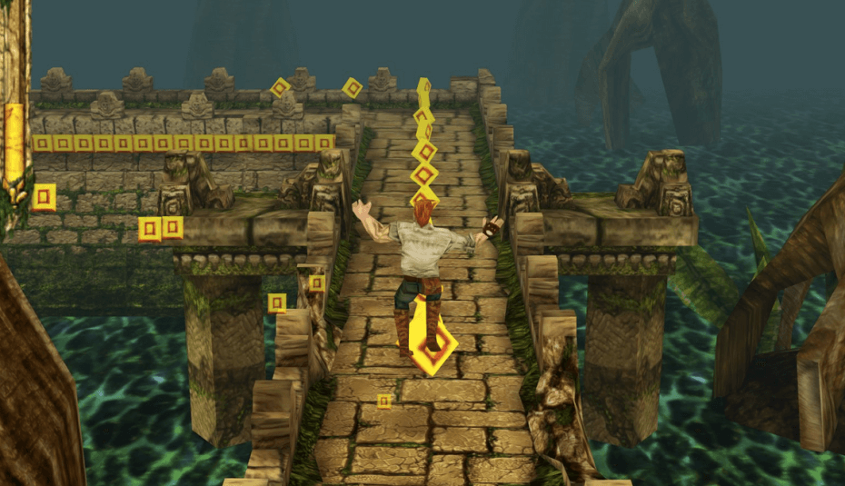 O jogo Temple Run Trilogy foi desenvolvido na Unity