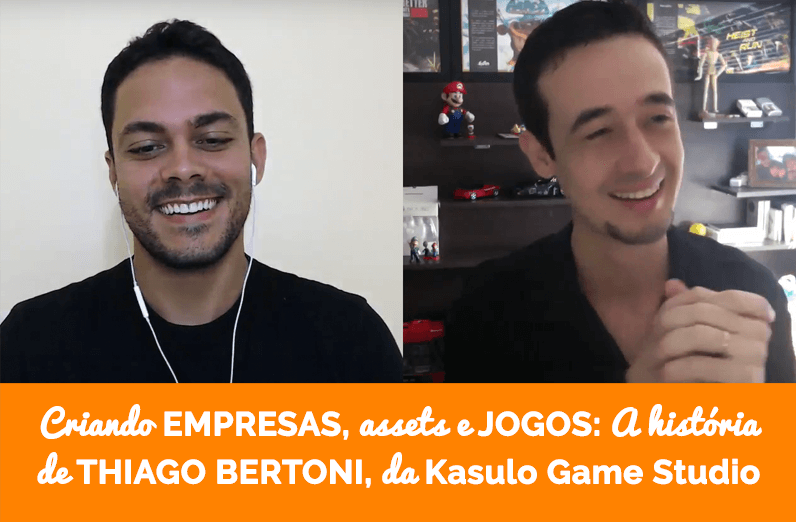 Criando empresas, assets e jogos: a trajetória de Thiago Bertoni, fundador da Kasulo Game Studio
