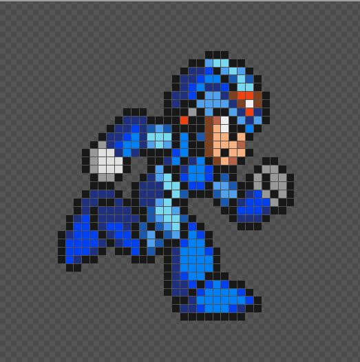 Exemplo de imagem pixel art